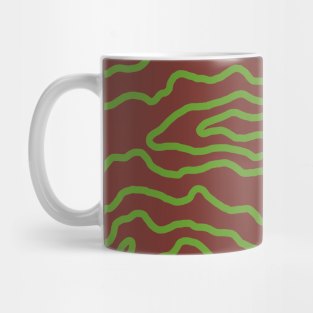 Drip Pattern - Mystery Brown Mug